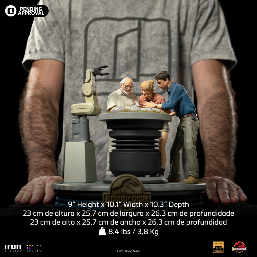 Jurassic Park Dino Hatching 1/10 Art Scale Limited Edition Statue