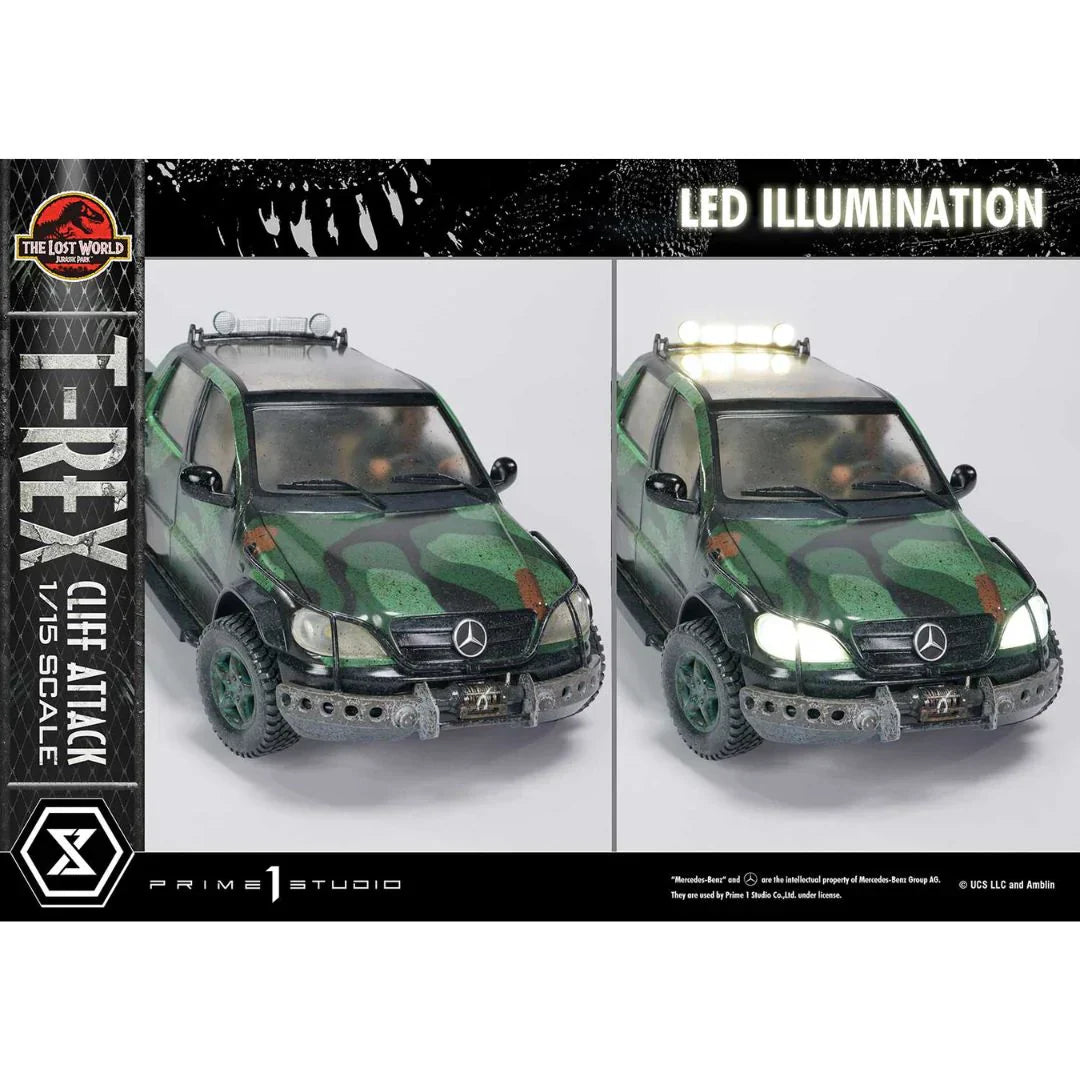 The Lost World: Jurassic Park (Film) T-Rex Cliff Attack By Prime1 Studio