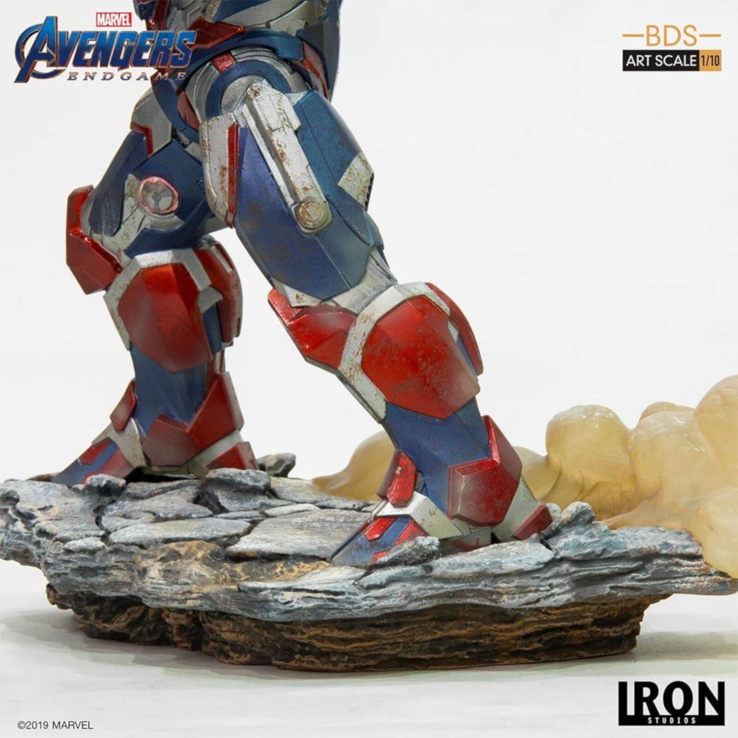 Avengers Endgame Iron Patriot and Rocket 1/10 Art Scale Statue