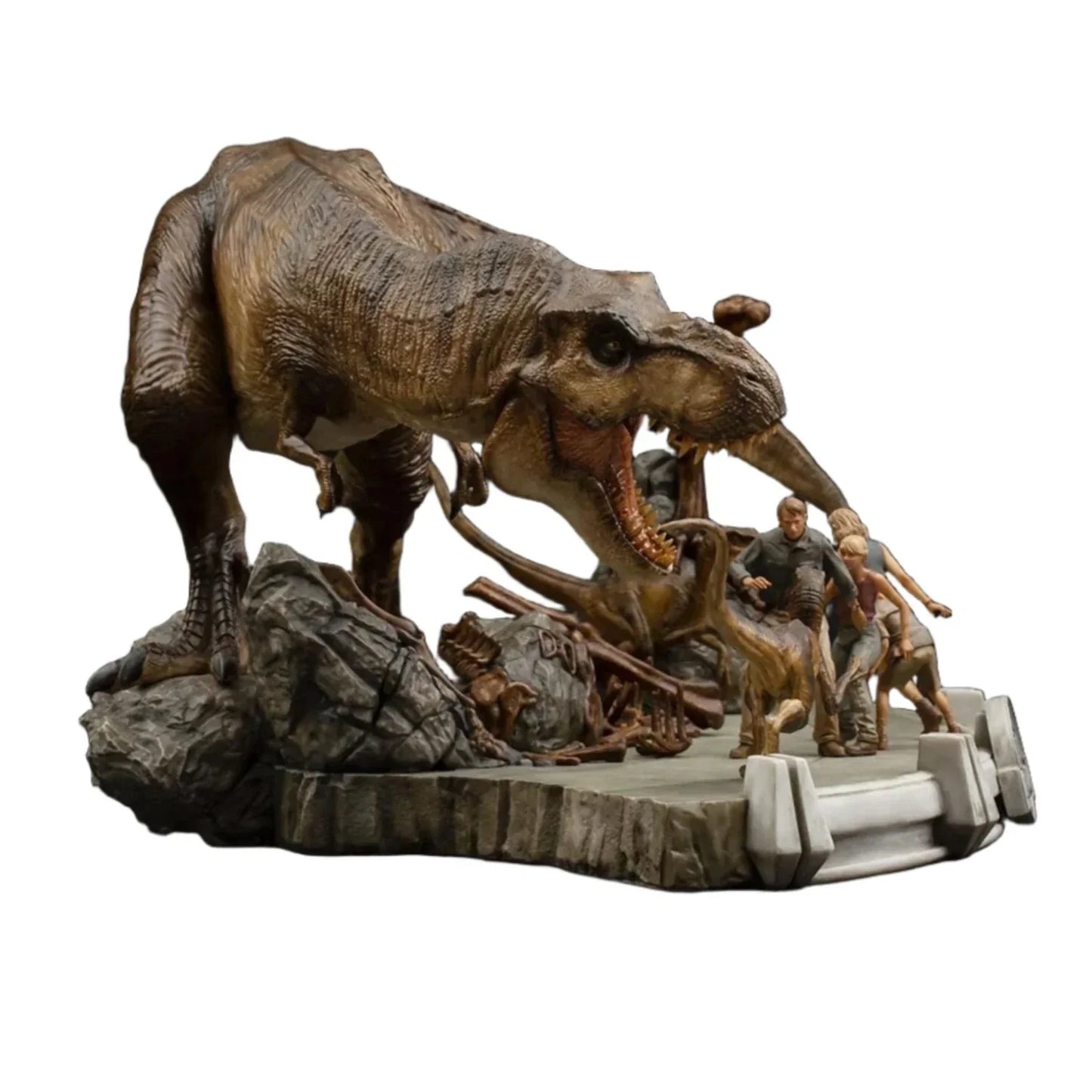 Jurassic Park - The Final Scene Diorama Demi Scale 1/20