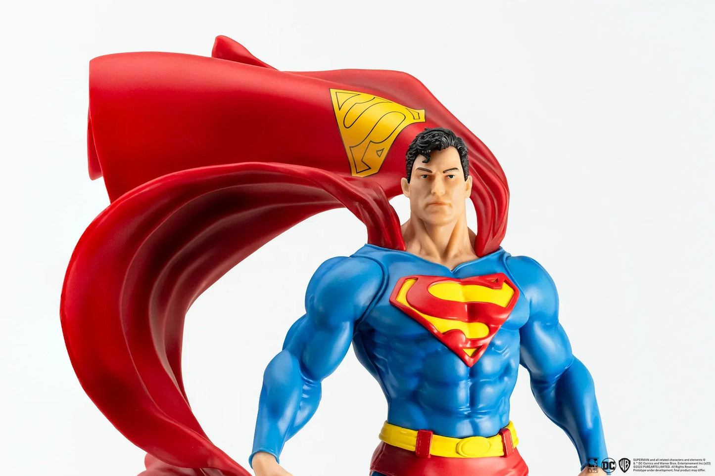 DC Heroes Superman Classic Version 1:8 Scale Statue Previews Exclusive