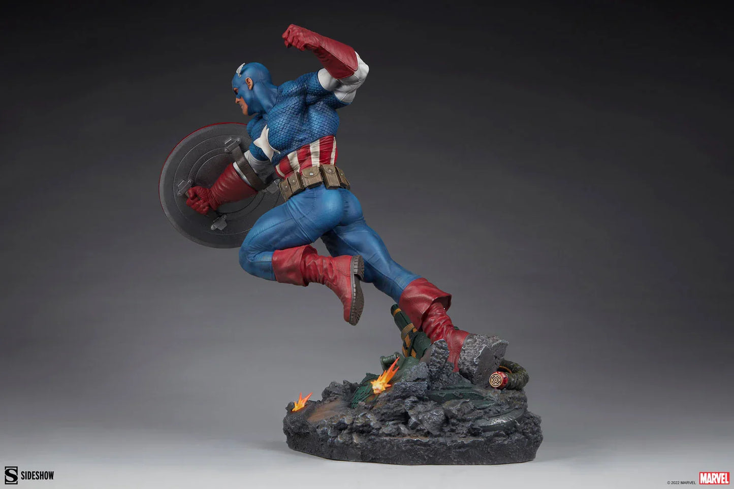 Captain America Premium Format By Sideshow