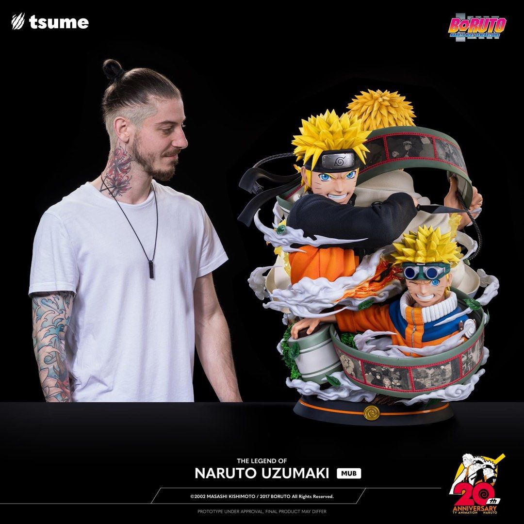 The Legend of Naruto Uzumaki Bust BY Tsume