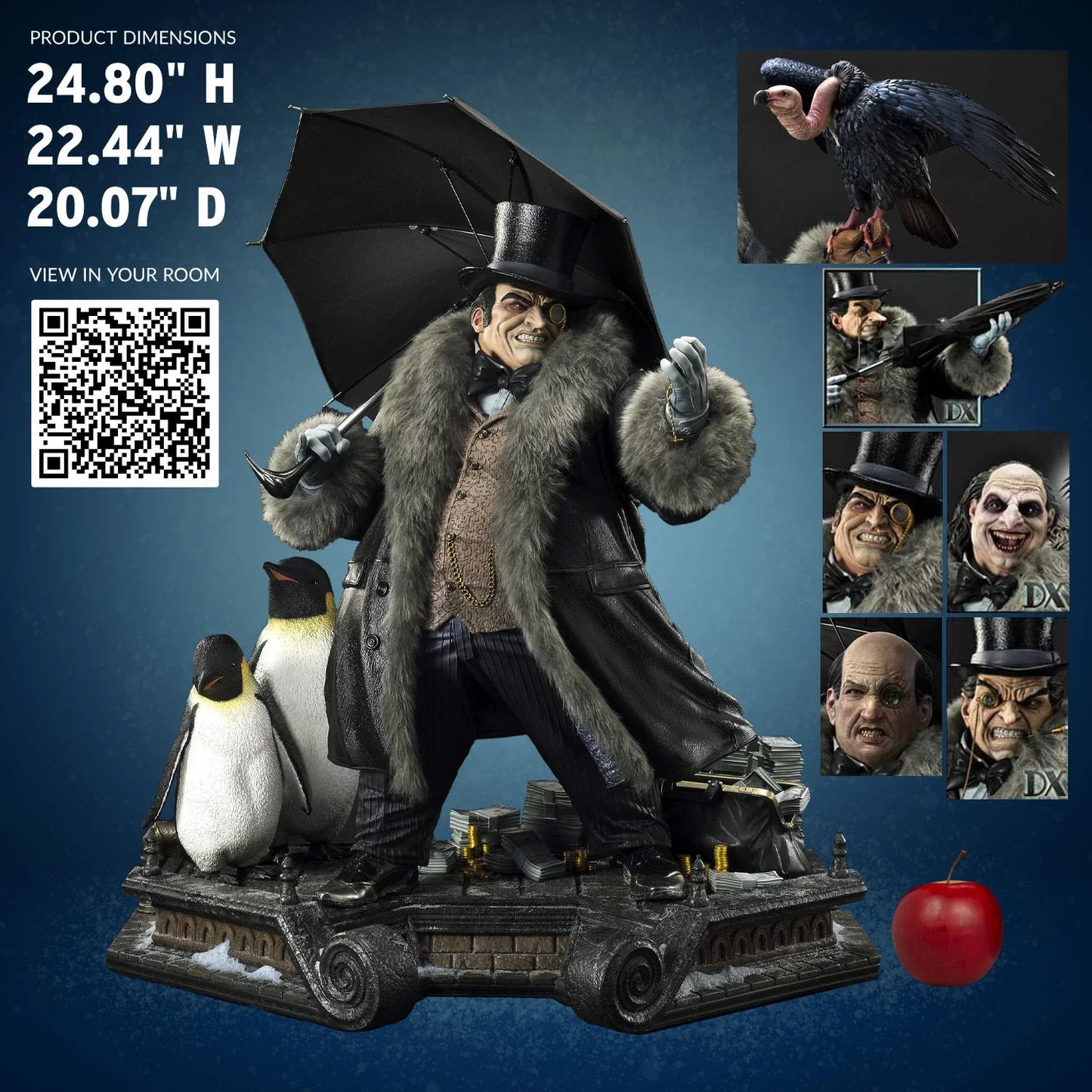 PENGUIN (DELUXE BONUS VERSION) 1:3 Scale Statue By Prime 1 Studio