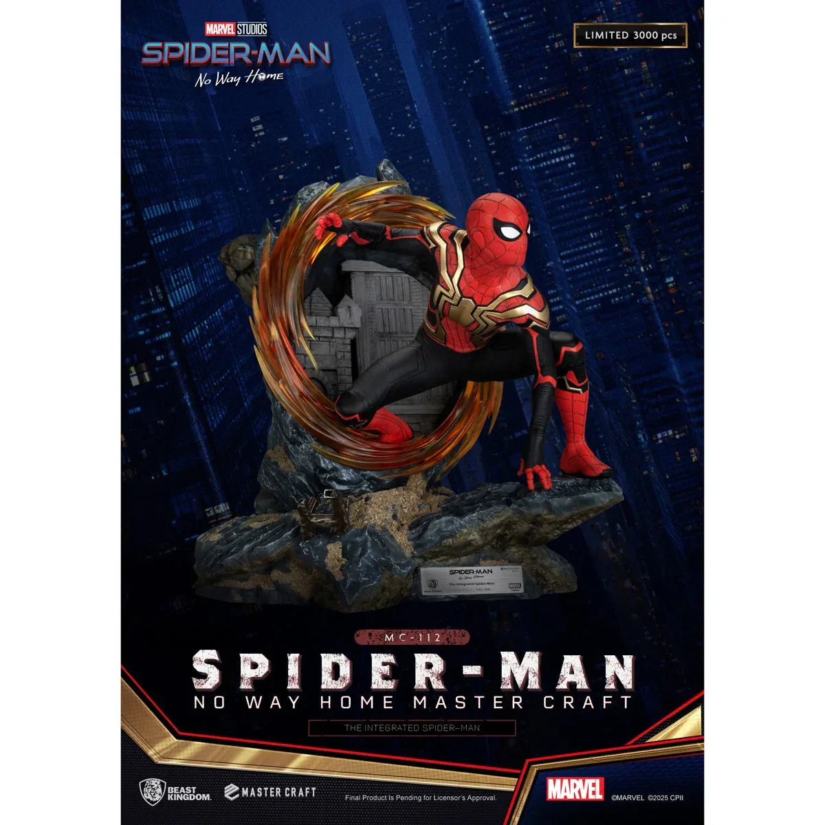 Spider-Man: No Way Home The Integrated Spider-Man MC-112 Master Craft Statue