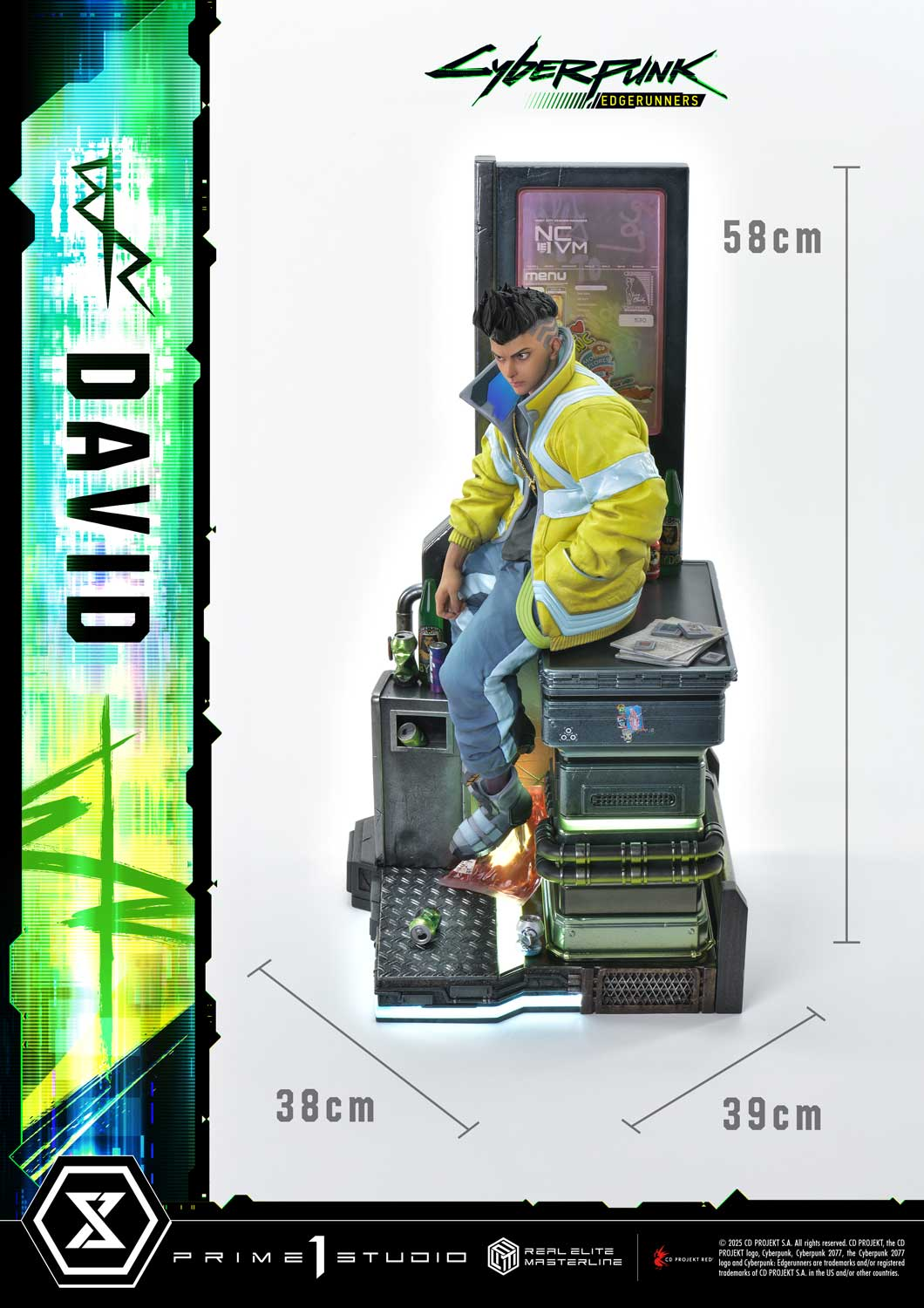 Cyberpunk Edgerunners David DX Bonus Version By Prime 1 Studio