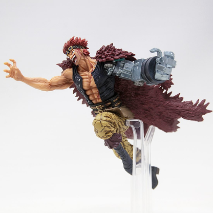 One Piece Dynamism Of Ha Eustass Kid Figure (red) Ichibansho Statue
