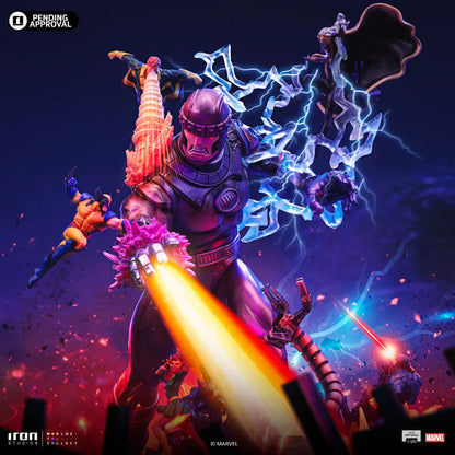 X-Men Danger Room Statue By Iron Studios