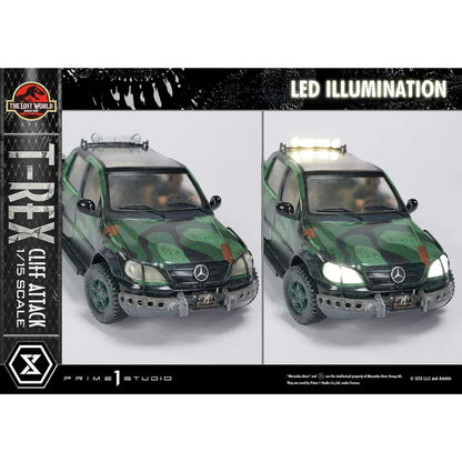 The Lost World: Jurassic Park (Film) T-Rex Cliff Attack By Prime1 Studio