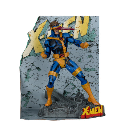 Cyclops (X-Men #1) Collectible Figure w/Scene by McFarlane