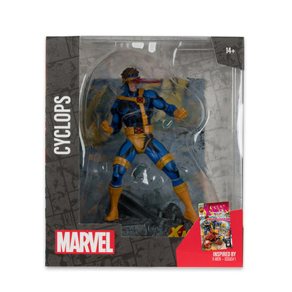 Cyclops (X-Men #1) Collectible Figure w/Scene by McFarlane