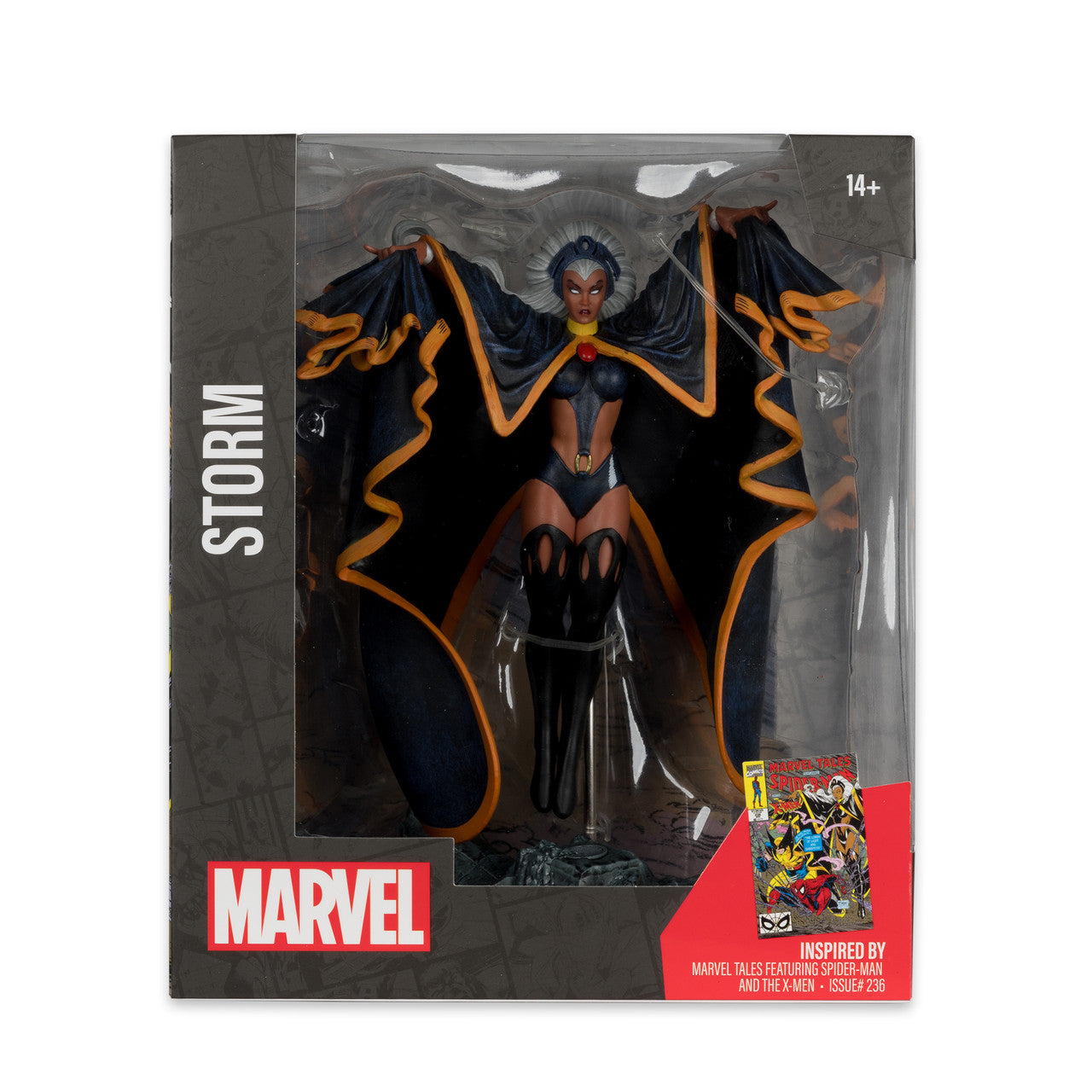 Storm (Marvel Tales Ft. Spider-Man and The X-Men) Collectible Figure w/Scene by McFarlane