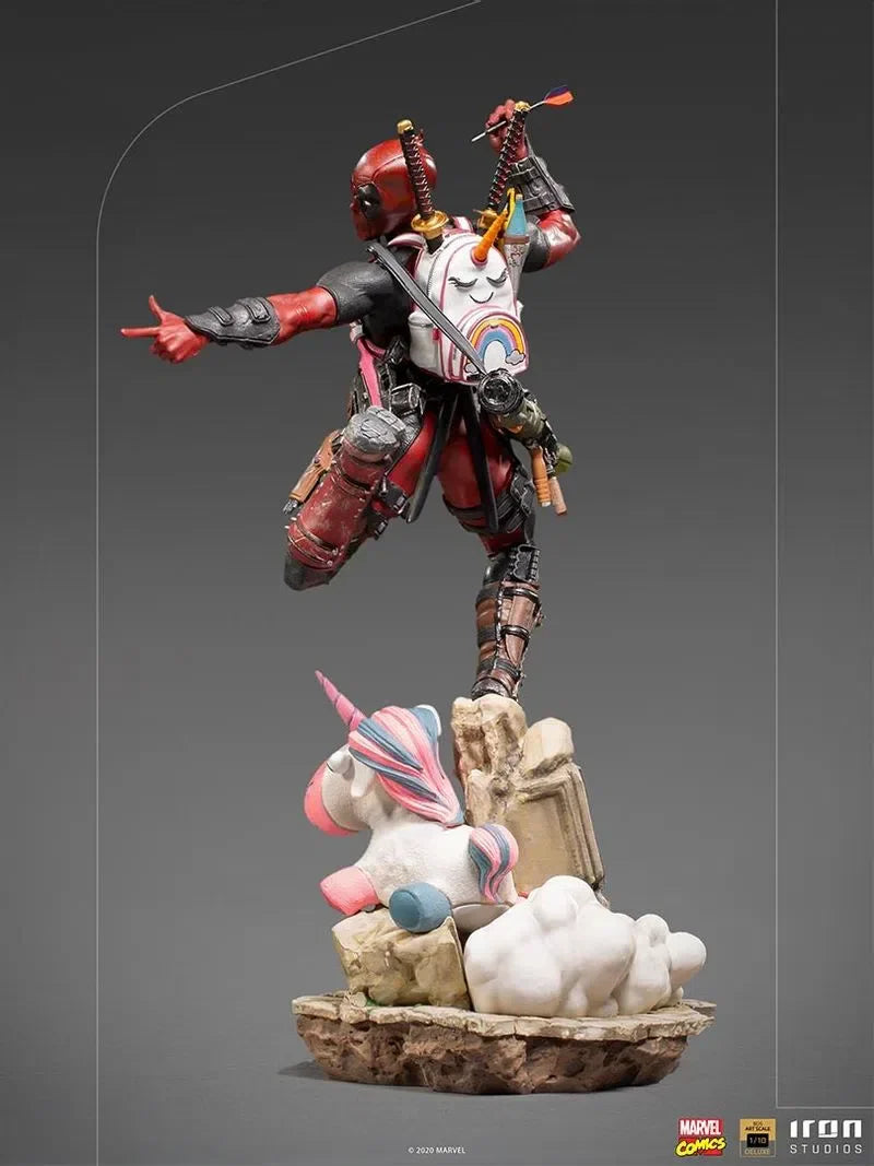 Deadpool Deluxe X-Men Bds Art Scale 1/10 Statue By Iron Studios