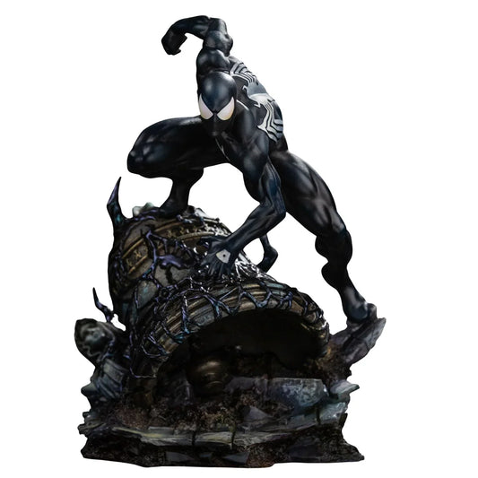 Spider-Man Black Bds Art Statue By Iron Studios