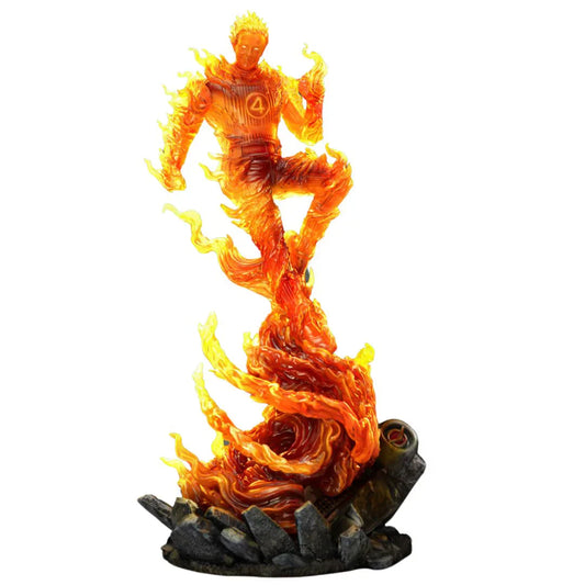Human Torch Art Scale Statue By Iron Studios