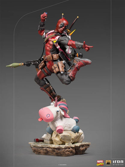 Deadpool Deluxe X-Men Bds Art Scale 1/10 Statue By Iron Studios