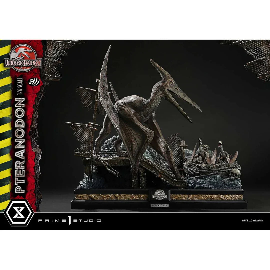 Jurassic Park III (Film) Pteranodon Bonus Version Statue By Prime1 Studios