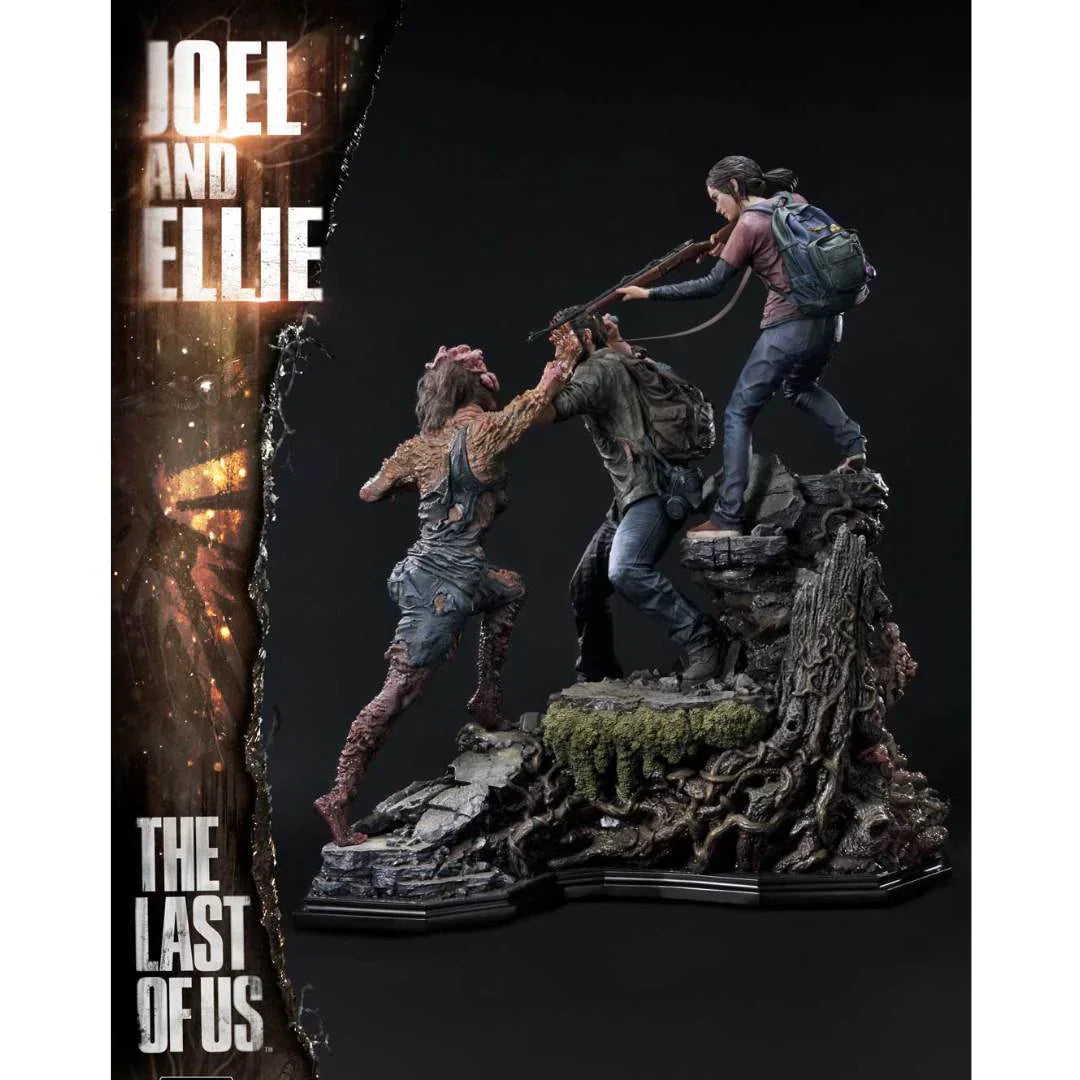 The Last of Us Part I Joel & Ellie Statue By Prime 1 Studio
