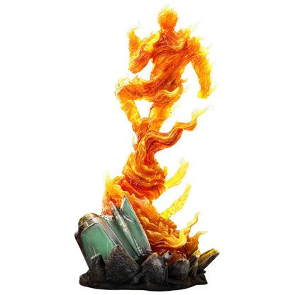 Human Torch Art Scale Statue By Iron Studios