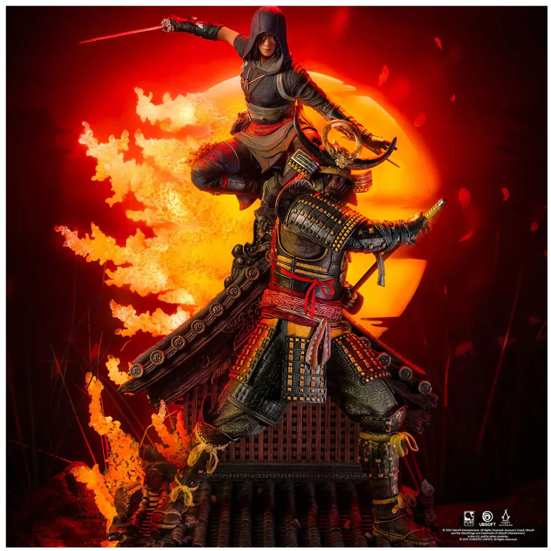 Assassin's Creed Animus Naoe & Yasuke Statue By Pure Arts