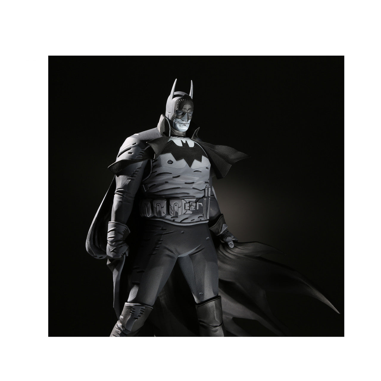 Batman Black & White: Batman by Mike Mignola 1:10 Resin Statue By Mcfarlane