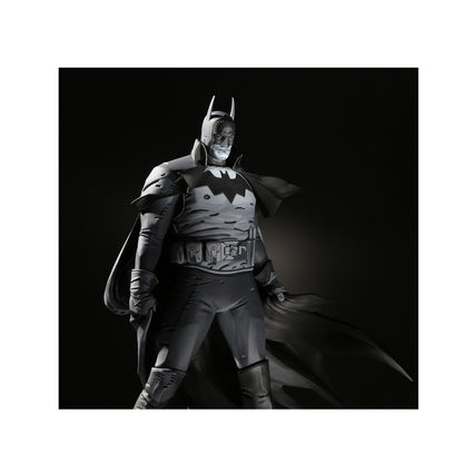 Batman Black & White: Batman by Mike Mignola 1:10 Resin Statue By Mcfarlane