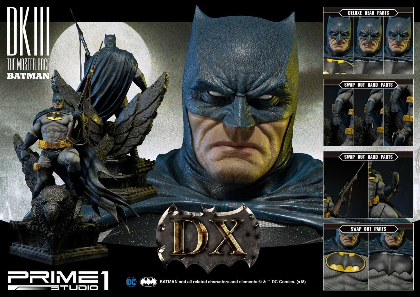 Batman Dark Knight III The Master Race (Comics) Deluxe Version By Prime 1 Studio