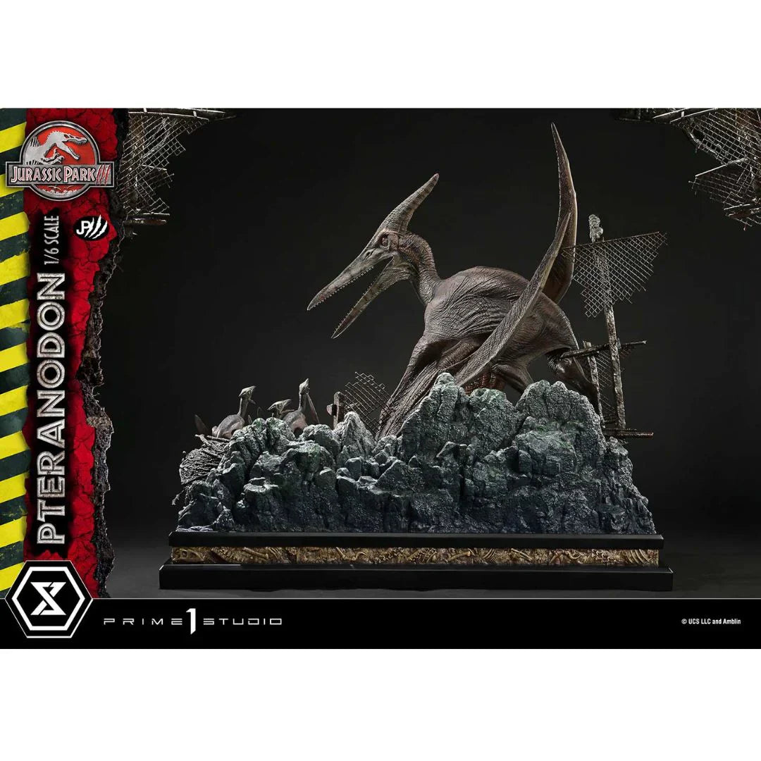 Jurassic Park III (Film) Pteranodon Bonus Version Statue By Prime1 Studios