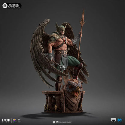Hawkman 10th Anniversary Statue By Iron Studios