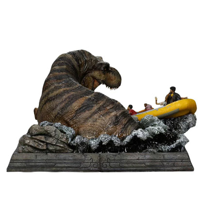 T-Rex River Attack Demi Art Scale Statue By Iron Studios
