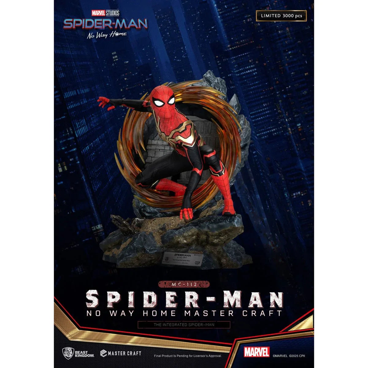 Spider-Man: No Way Home The Integrated Spider-Man MC-112 Master Craft Statue