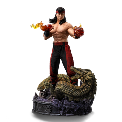 Mortal Kombat Liu Kang Statue By Iron Studios