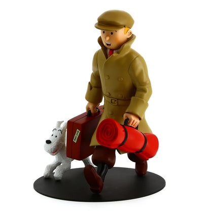 Tintin Resin Collectible Statue - They Are Arriving