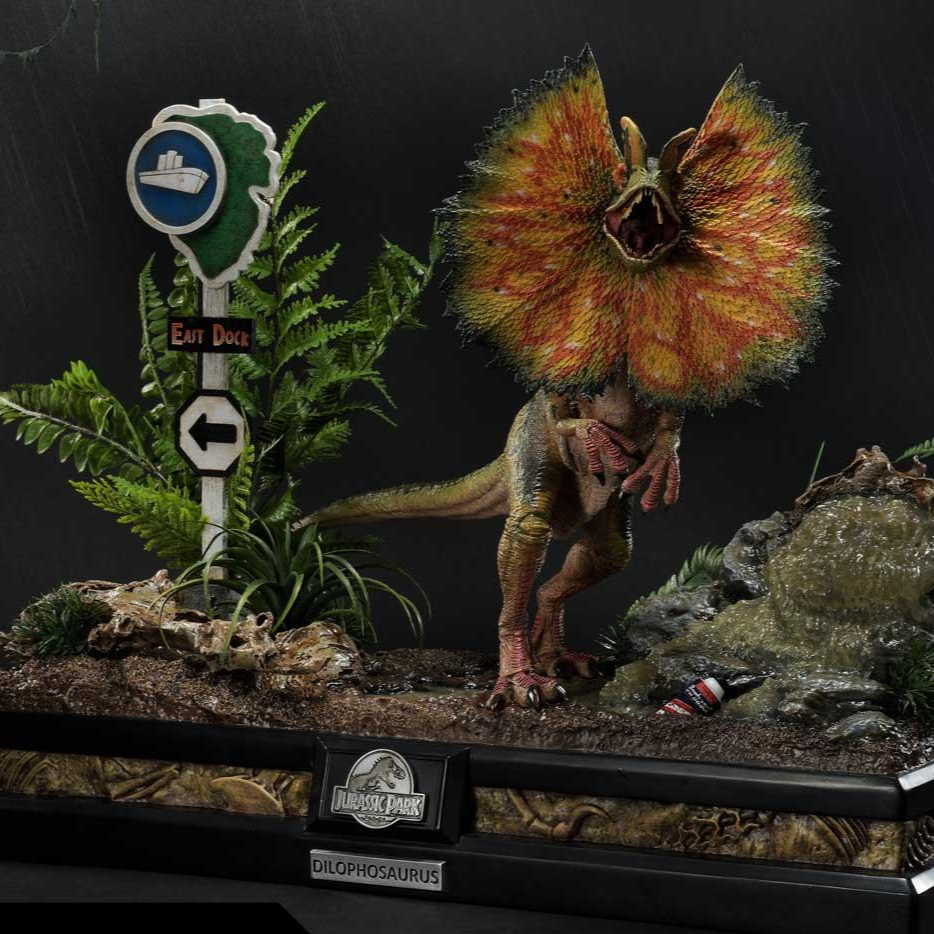 Jurassic Park Dilophosaurus  Bonus Version By Prime 1 Studio