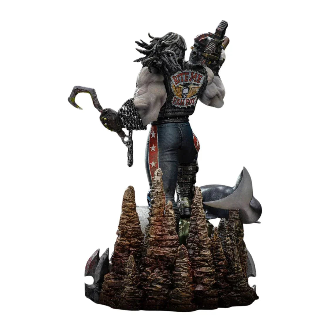 Lobo Unleashed Art Statue By Iron Studios