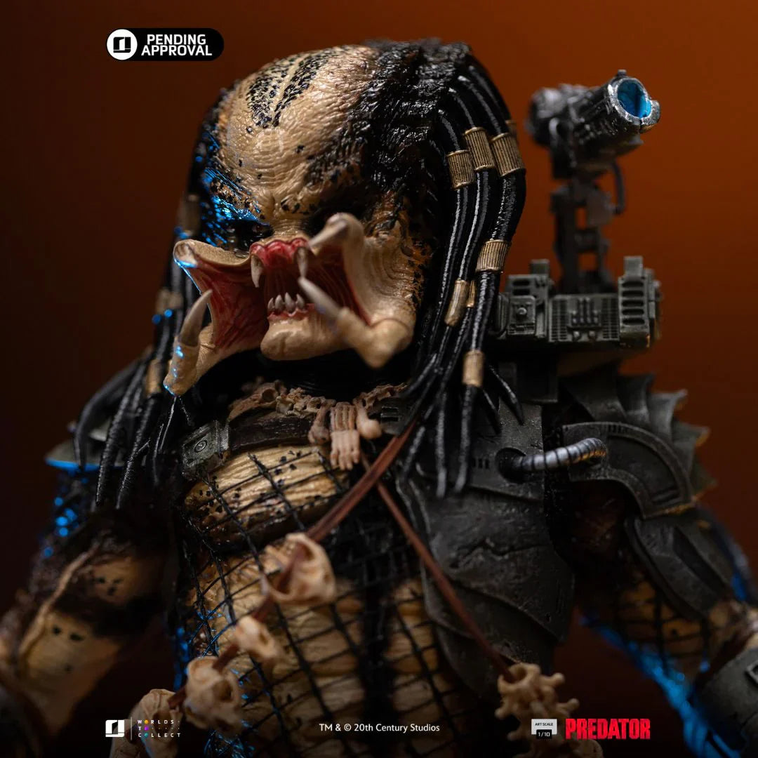 Predator Jungle Hunter Predator Art Statue By Iron Studios