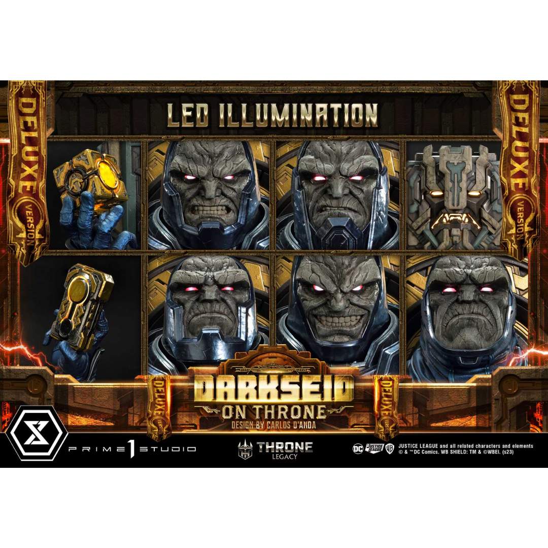 Dc Comics Darkseid On Throne (Bonus Version) Statue By Prime 1 Studio