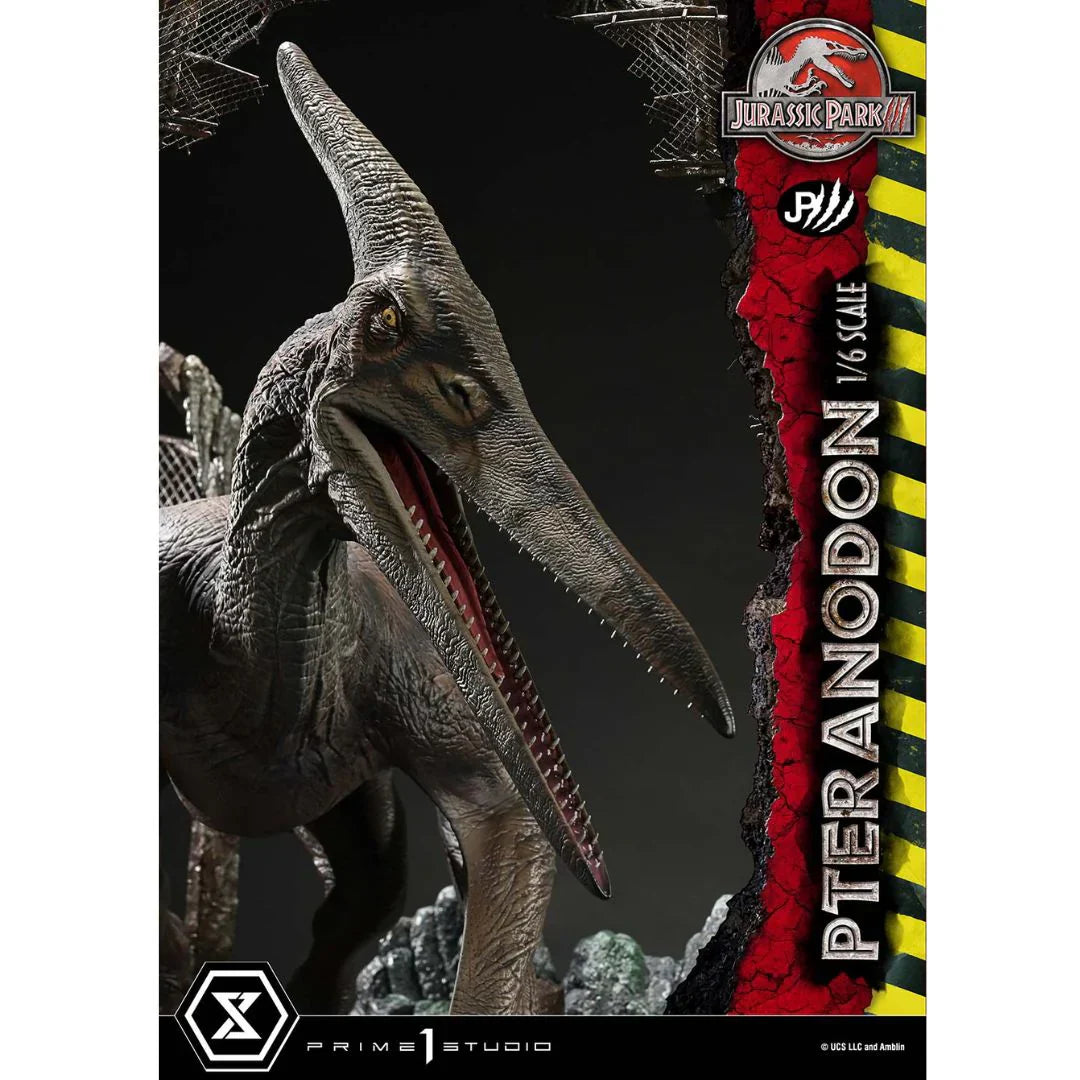Jurassic Park III (Film) Pteranodon Bonus Version Statue By Prime1 Studios