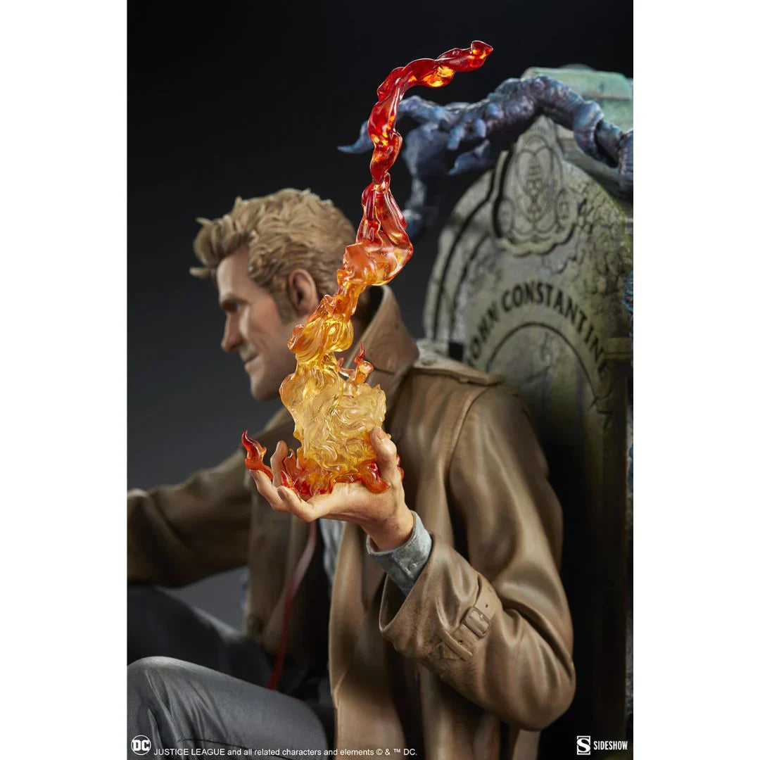 John Constantine Just Another Exorcism Hangover Premium Format by Sideshow Collectibles