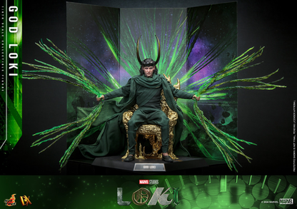 GOD LOKI Sixth Scale Figure by Hot Toys