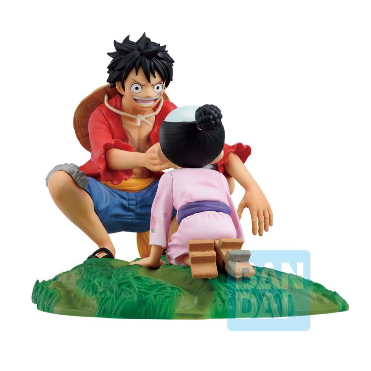 One Piece Ichibansho Revible Moment Monkey D. Luffy & Momonosuke (A New Dawn)