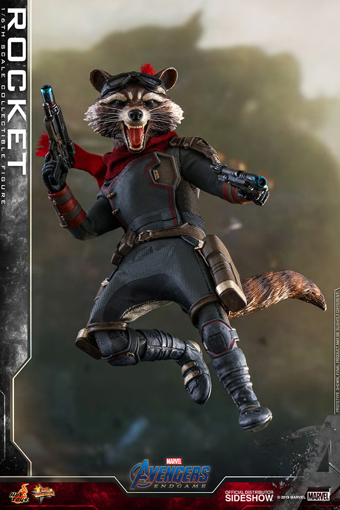 Rocket Sixth Scale Figure by Hot Toys