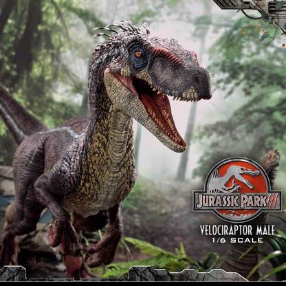 Jurassic Park III Velociraptor Male Bonus Version