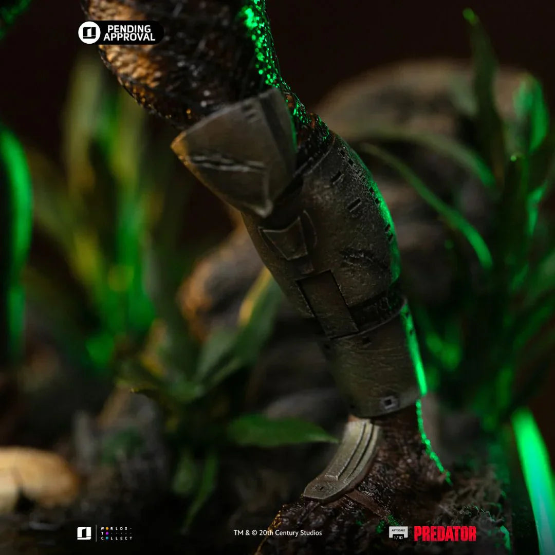 Predator Jungle Hunter Predator Art Statue By Iron Studios