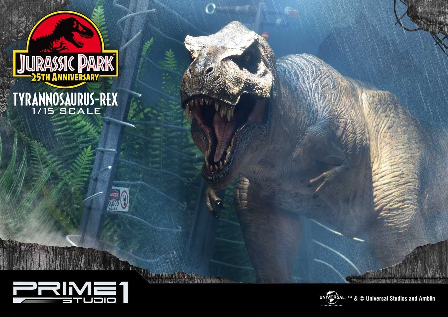 Jurassic Park Tyrannosaurus-Rex Version By Prime 1 Studio
