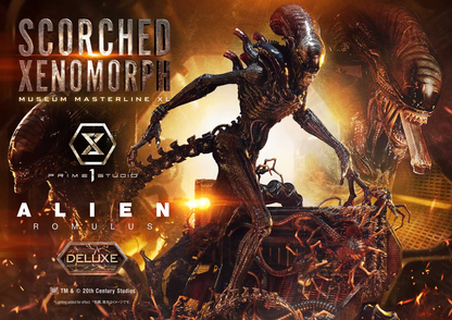 Alien Romulus Scorched Xenomorph DX Bonus Version By Prime 1 Studio