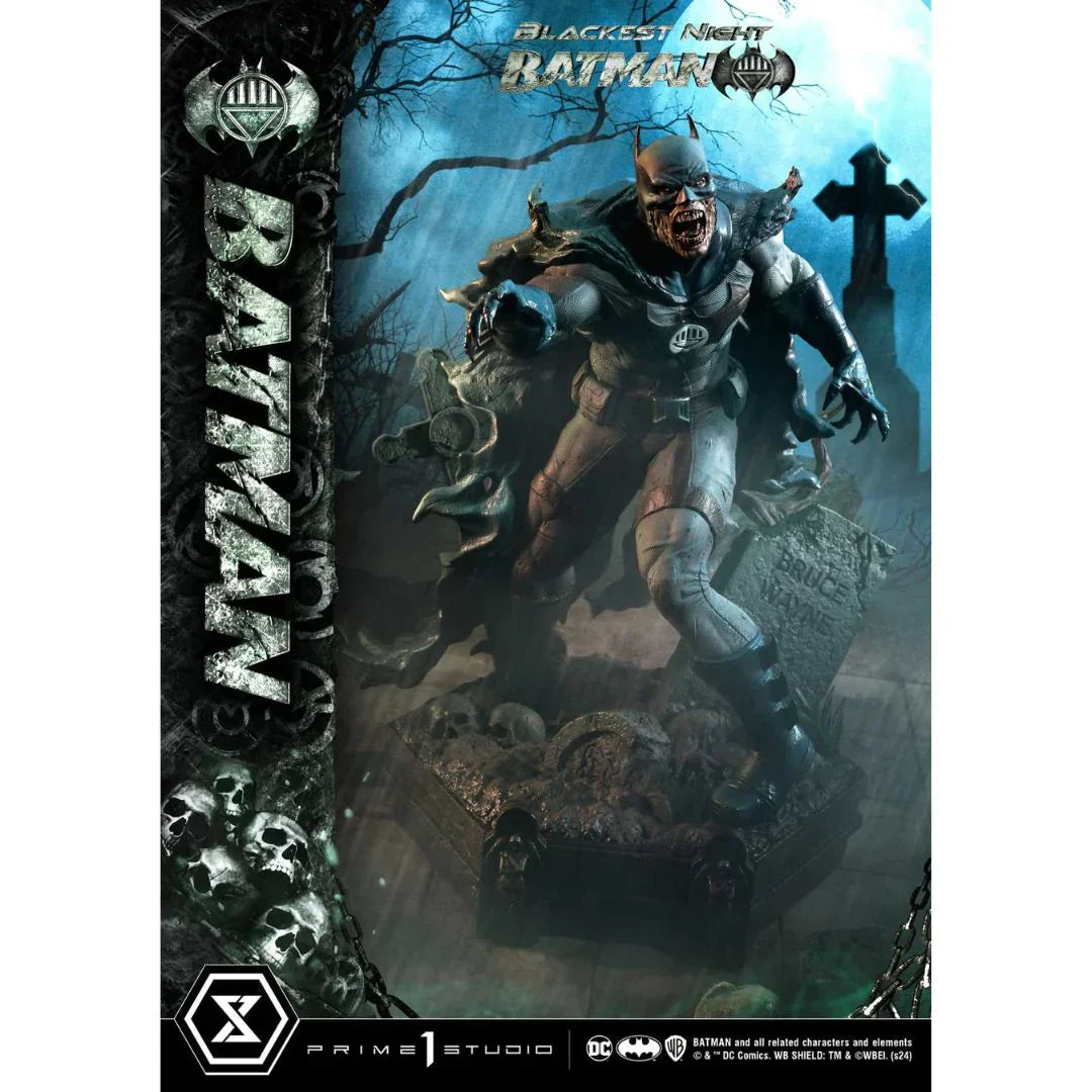 Blackest Night (Comics) Batman Statue by Prime 1 Studio