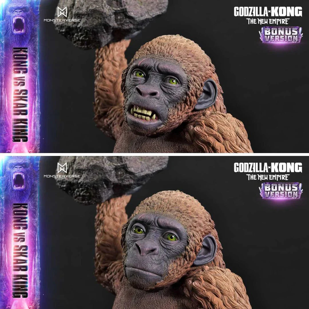 Godzilla X Kong The New Empire Kong Vs Skar King Statue By Prime1 Studios