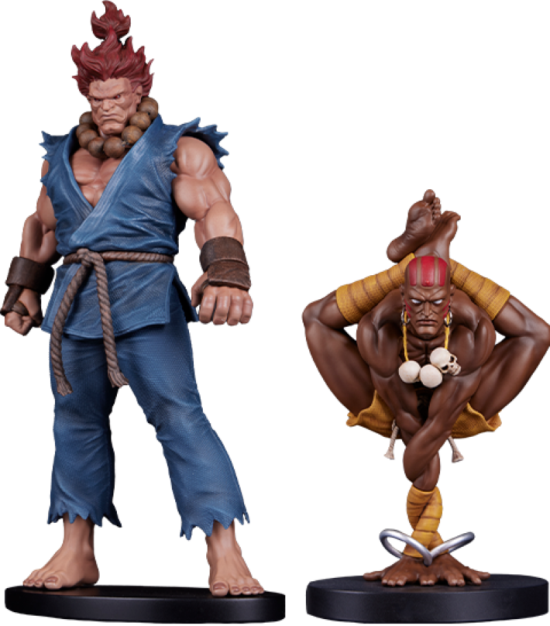AKUMA & DHALSIM Collectible Set by PCS