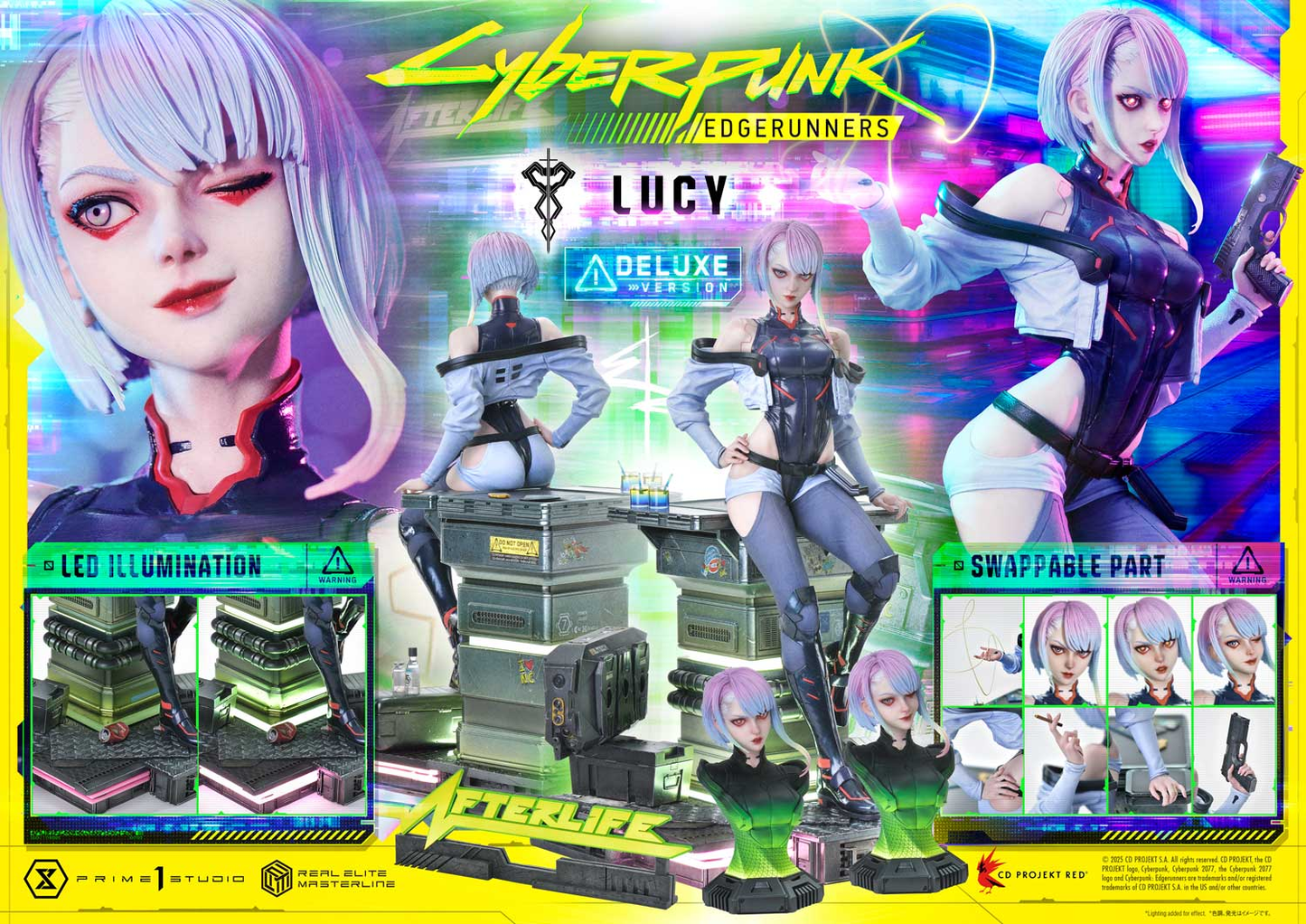 Cyberpunk Edgerunners  Lucy DX Bonus Version By Prime 1 Studio